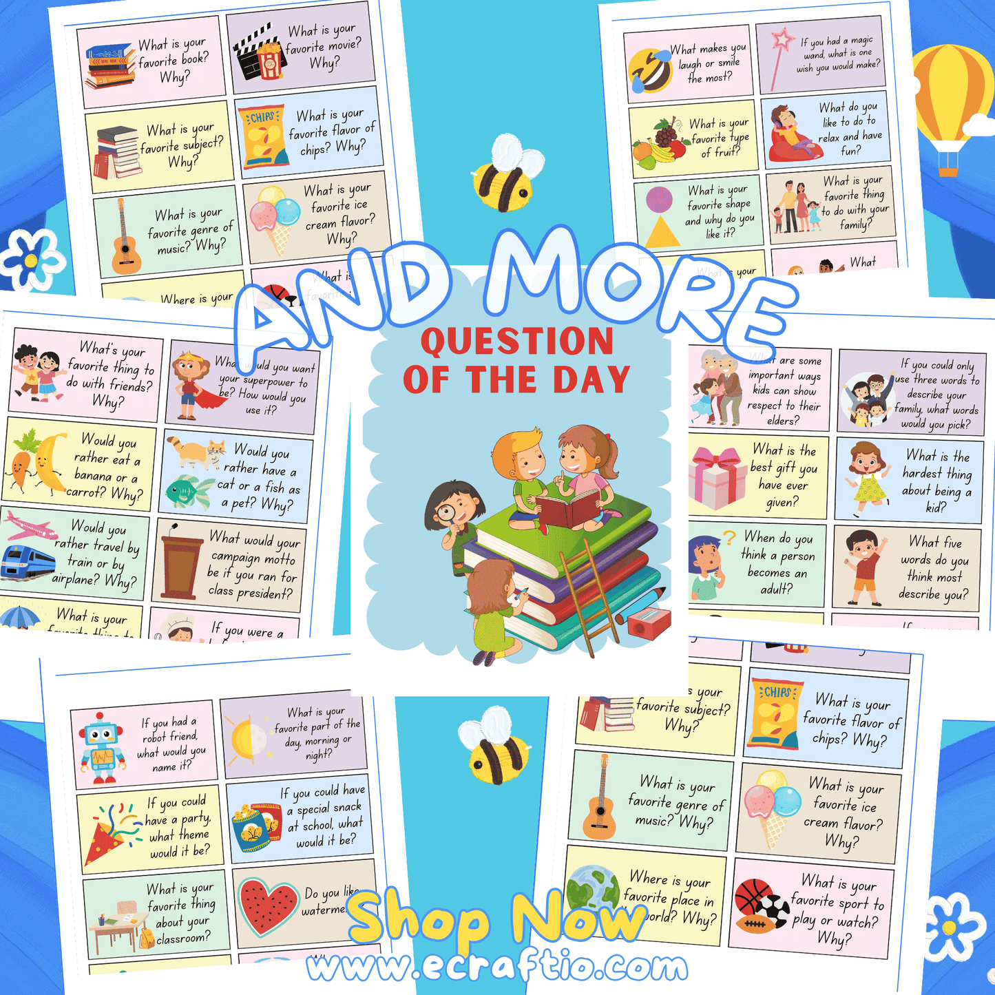 Fun & Educational Kids Activities – 7-in-1 Printable Bundle! (50% OFF + FREE Bonus!)